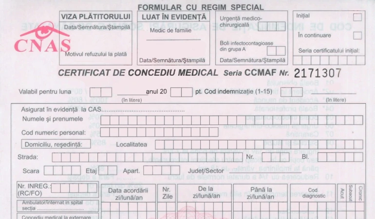 Cu ce condiții poți intra în concediu medical? Veste majoră pentru milioane de români