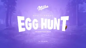 MILKA aduce vânătoarea de ouă de Paște în online (P)