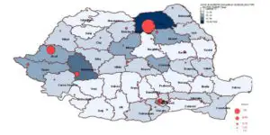 INSP: Numărul infecțiilor cu COVID-19, în creștere cu aproape 19% săptămâna trecută
