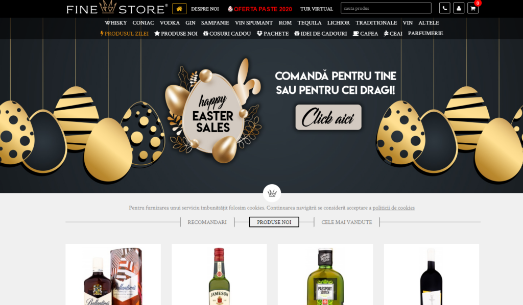 FineStore, cel mai mare magazin de bauturi alcoolice este pe internet! (P)