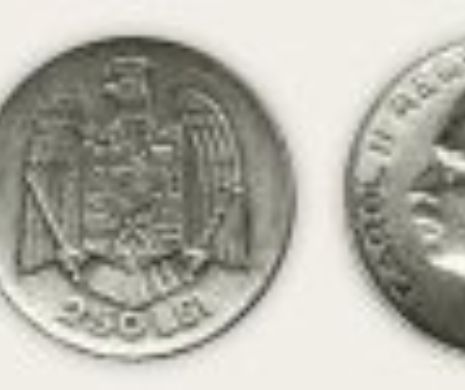 Moneda sunătoare a românilor s-a născut cu chinuri