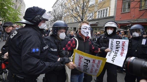 Proteste masive în Germania împotriva restricţiilor