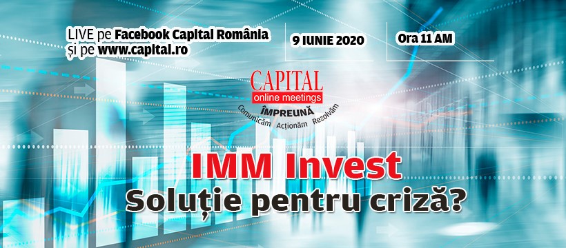 ”Întâlnirile Live Capital”: IMM Invest. Soluție pentru criză?