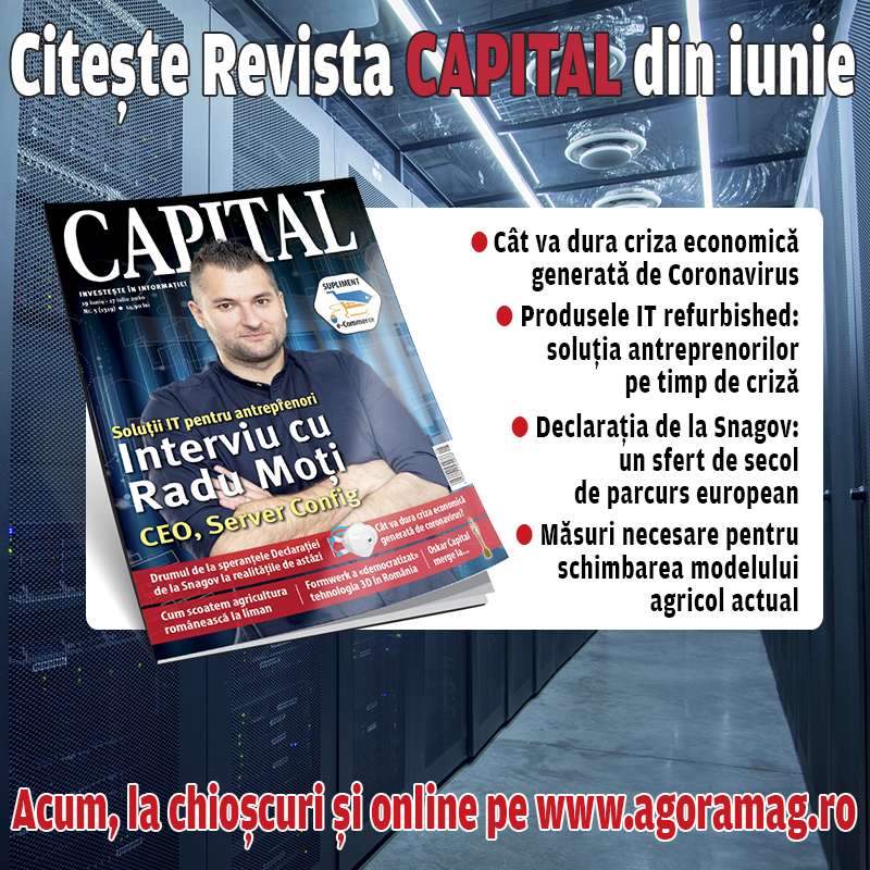 Cât va dura criza economică generată de coronavirus? Află părerea specialiștilor, citind noul număr al revistei Capital!