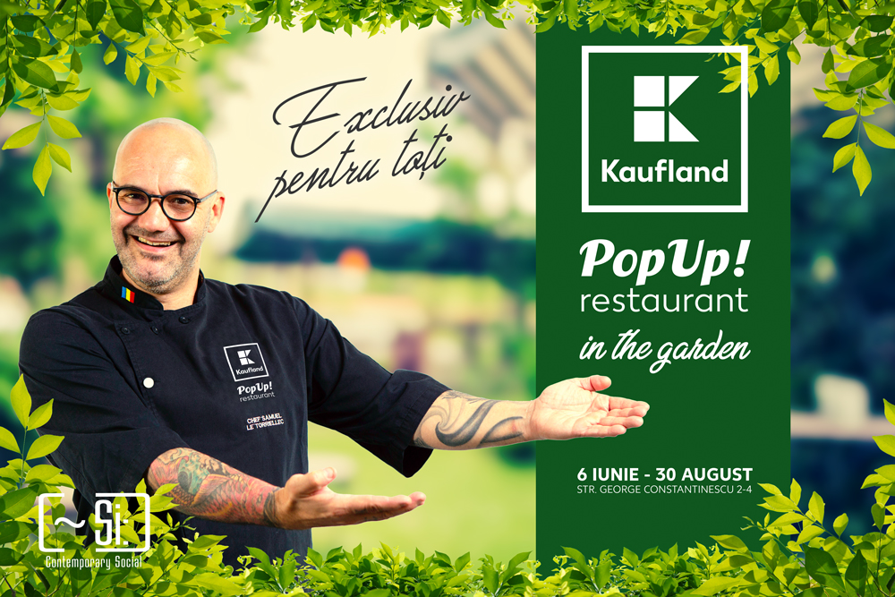 Kaufland România redeschide conceptul pop-up restaurant. Ce îi așteaptă pe clienți
