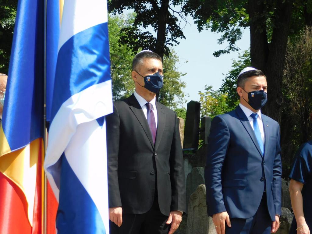 Ambasadorul Israelului face o vizită oficială în Iași: Nu putem să vorbim despre viitor fără să ne amintim și să ne asumăm trecutul