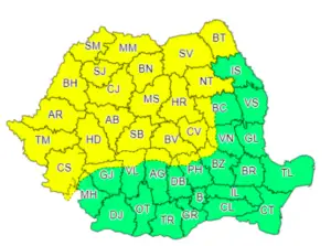 Alertă Meteo! Vine prăpădul! ANM a emis Cod Galben. Care sunt zonele vizate