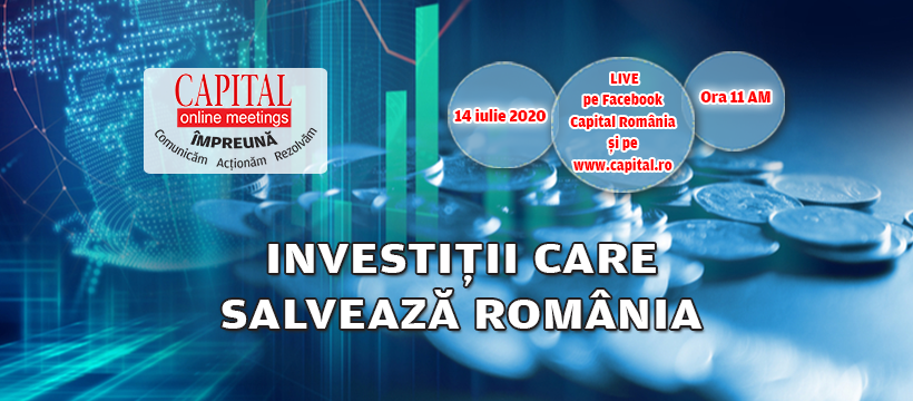 ”Întâlnirile Live Capital”: Investiții care salvează România