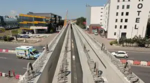 Calea ferată dintre Gara de Nord şi Aeroportul Otopeni e aproape gata. Ce a găsit Gică Popescu pe şantierul din zona DN1