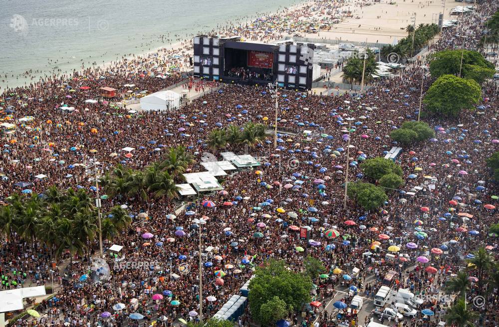 Petrecerea de final de an din Rio de Janeiro, anulată! Plaja Copacabana nu primește turiști