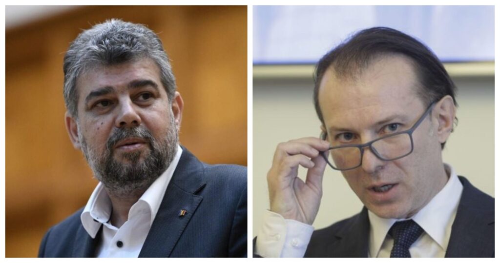 Schimb foarte dur de replici între Marcel Ciolacu și Florin Cîțu. Atmosfera a degenerat în Parlament