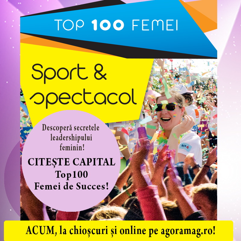 Află care sunt cele mai de succes femei din Sport & Spectacol! Revista Capital vă prezintă cele mai talentate românce