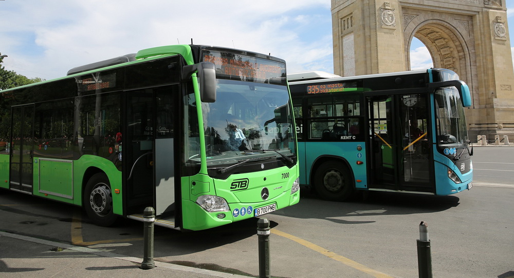 Circulaţie deviată pentru 4 autobuze din Capitală. STB arată care vor fi noile rute