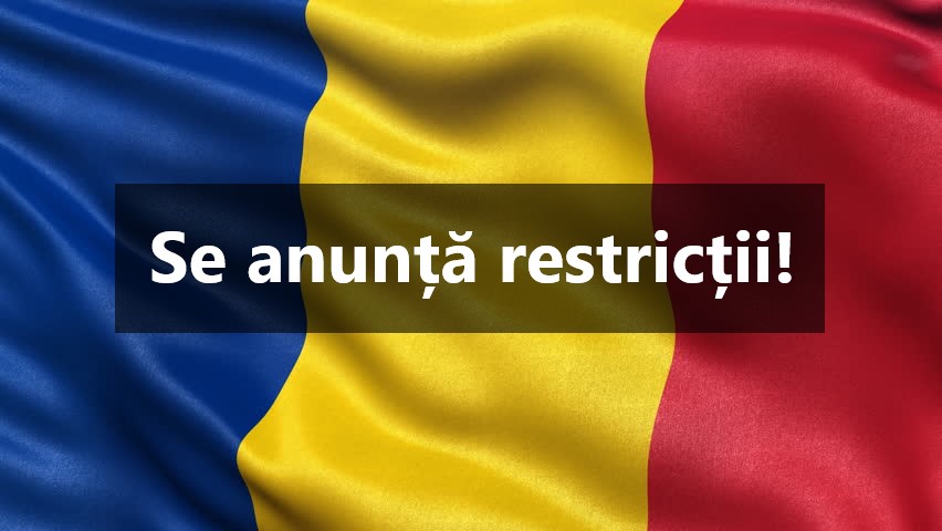 DOCUMENT! Noi restricții în România. De 1 Decembrie, va fi interzis la festivități