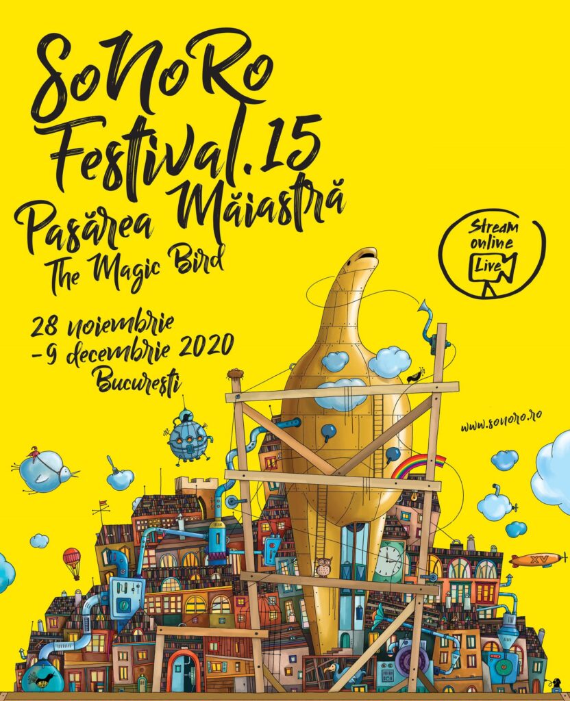 Festivalul SoNoRo XV „Pasărea Măiastră” continuă în București  între 28 noiembrie – 9 decembrie