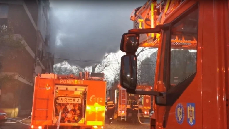 Un alt incendiu nimicitor în România! Câte persoane au murit duminică