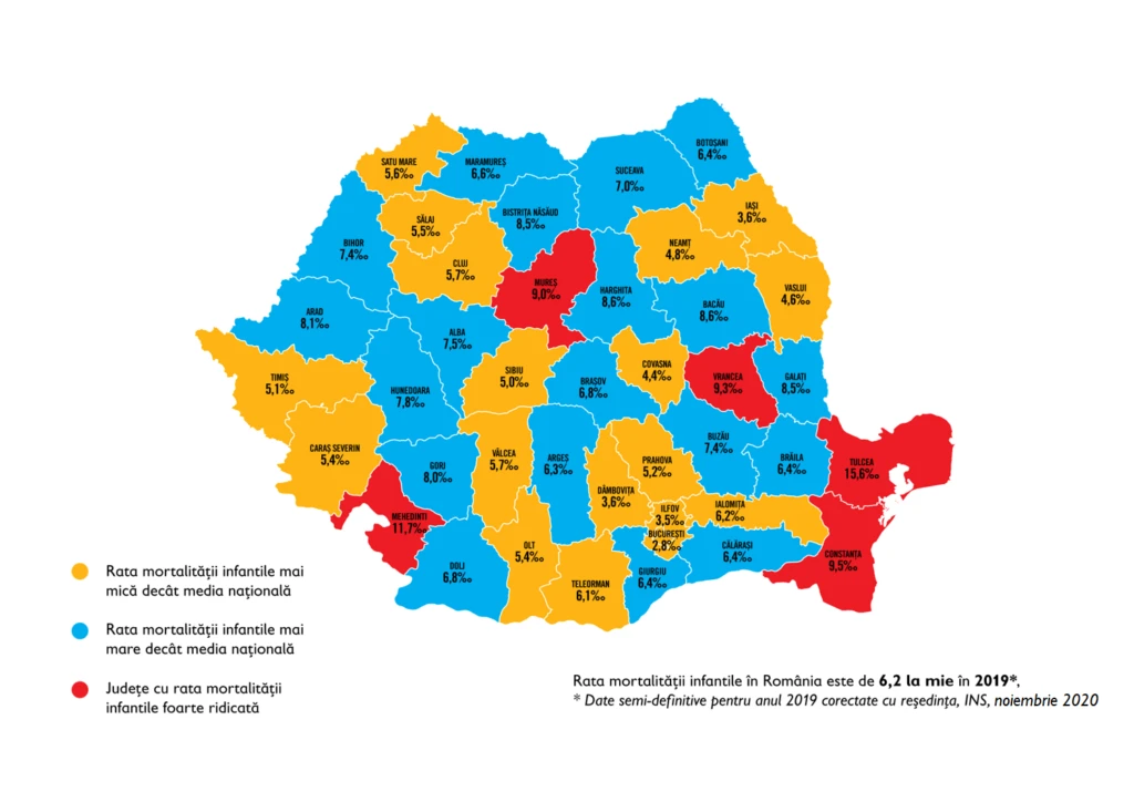 Harta cumplită a României! Județele din România care trec prin adevărate drame
