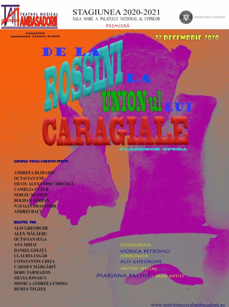 Spectacol gratuit pentru copii:  De la Rossini la Unionul lui Caragiale