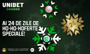 Calendarul de Crăciun Unibet te invită să descoperi surprizele zilnice
