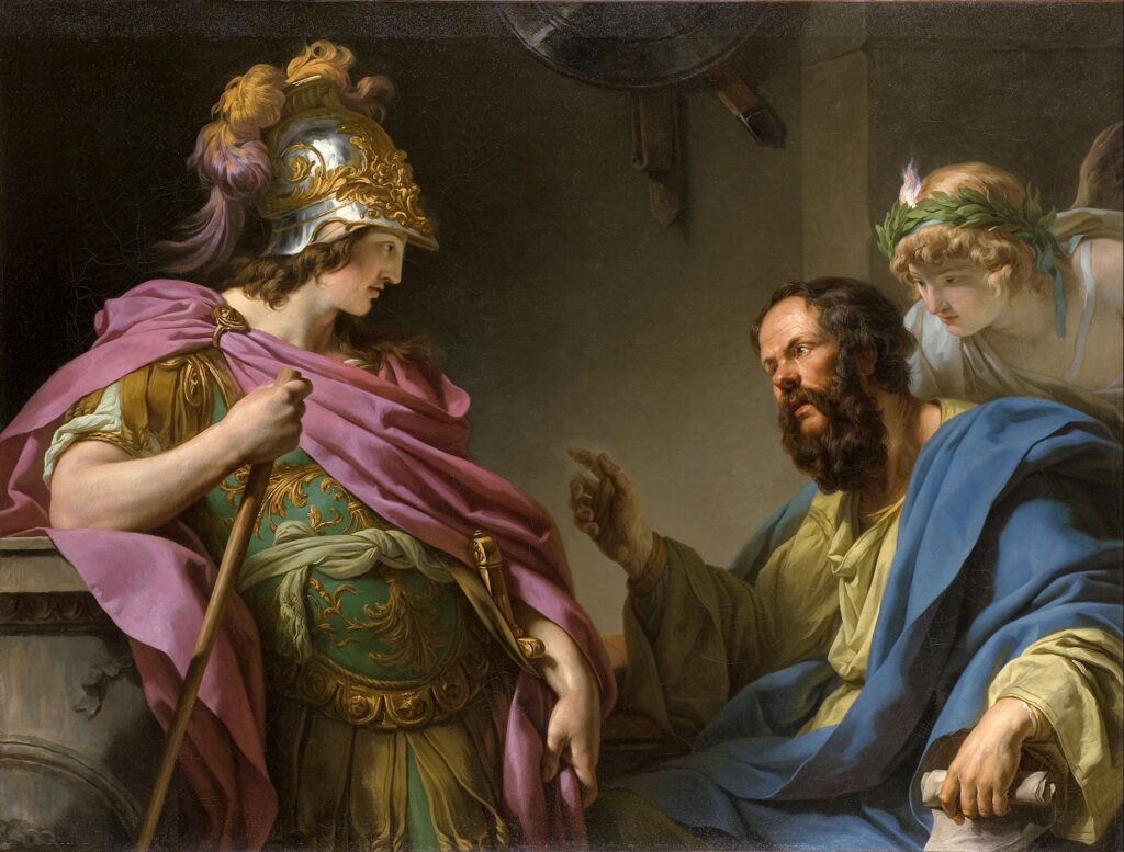 Relația complexă dintre Socrate și Alcibiade cel destinat măreției