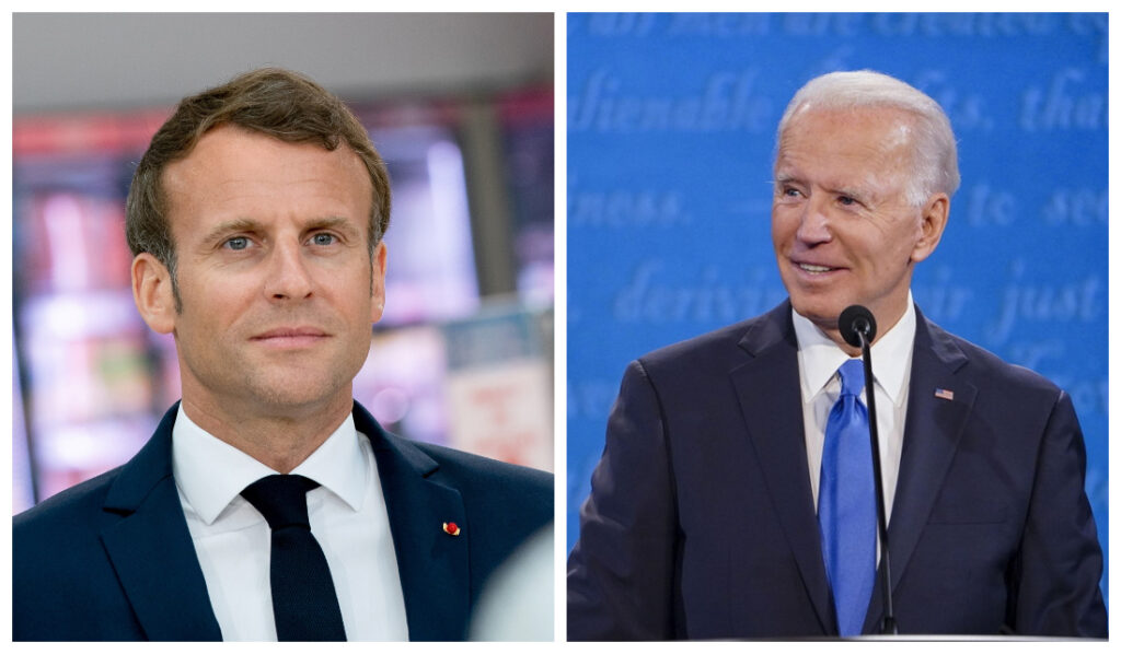 Macron, primul şef de stat din UE care a discutat cu Biden: A fost o “mare convergenţă de idei”
