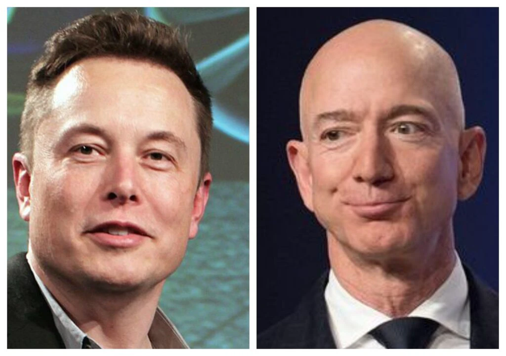 Glume ca între miliardari: Elon Musk îl ironizează pe Jeff Bezos