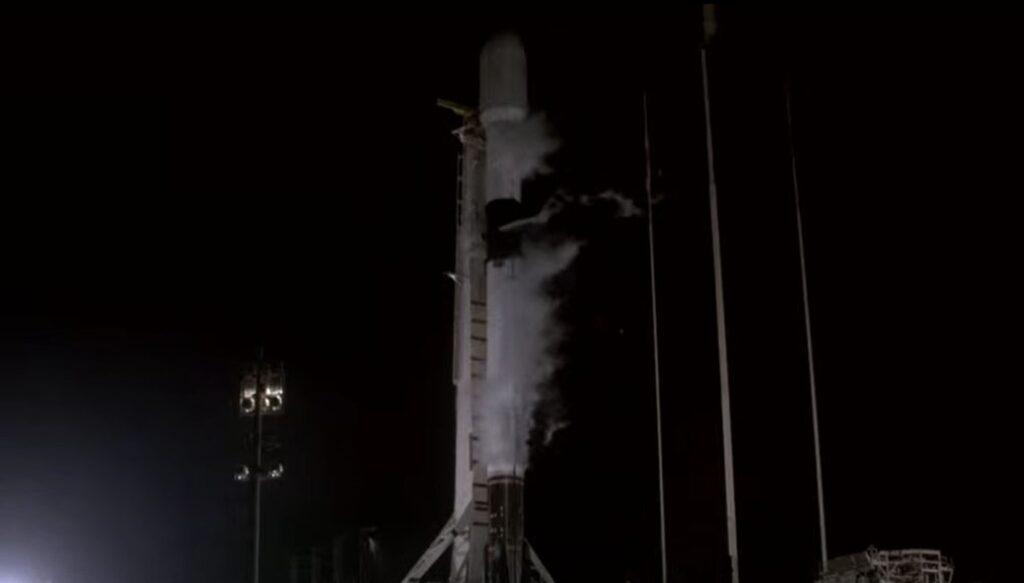 SpaceX a amânat lansarea Falcon 9 ce transporta sateliți Starlink