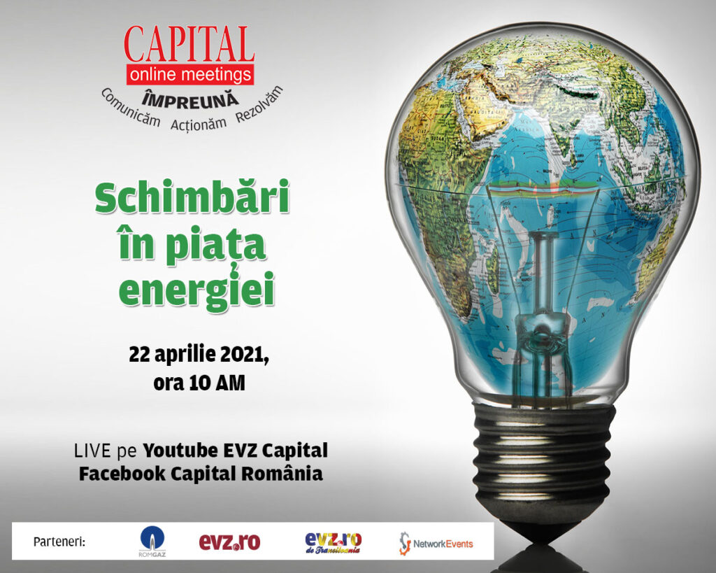 Capital Online Meetings – Schimbări în piața energiei