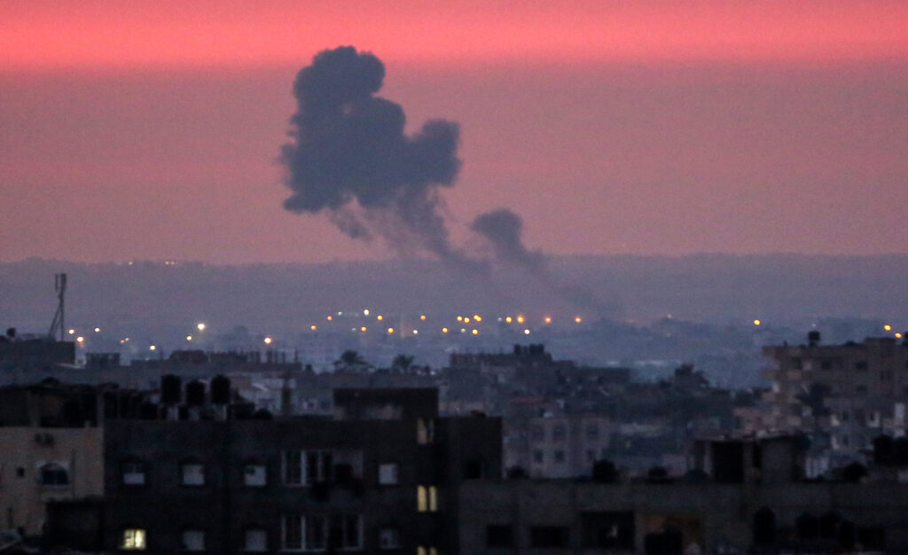 Tensiunea se reaprinde în Orientul Mijlociu! Israel a bombardat Fâșia Gaza