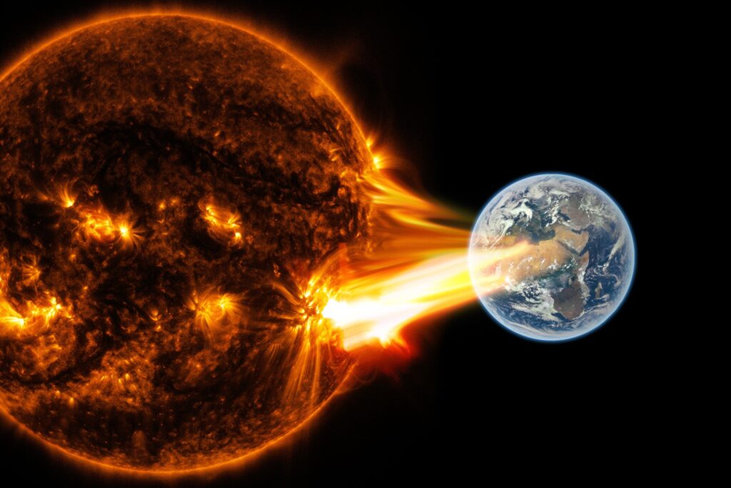O furtună solară lovește Pământul astăzi! Sateliții și rețelele electrice ar putea fi afectate