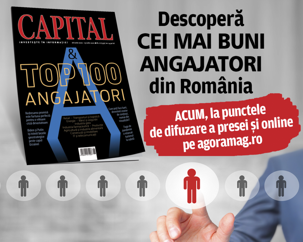 Capital Top 100 Angajatori este acum pe piață! Descoperă cei mai buni angajatori ai României