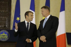 Emmanuel Macron Klaus Iohannis