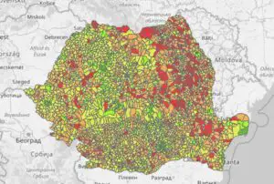 Harta interactivă a vaccinării! Află câte persoane s-au imunizat în fiecare localitate