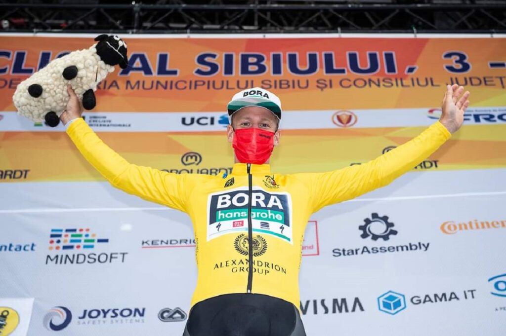 Ackermann câștigă Prologul la Sibiu şi îmbracă tricoul galben sponsorizat de Alexandrion Group (P)