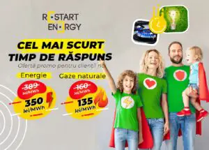 Restart Energy oferă prețuri mai mici pentru clienții noi