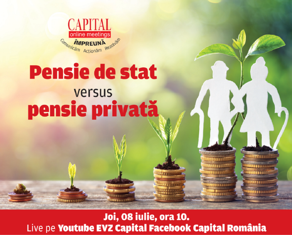 Capital Online Meetings – Pensie de stat versus pensie privată