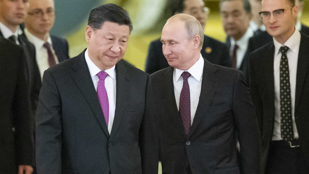 Putin l-a felicitat pe Xi Jinping pentru noul mandat în fruntea Partidului Comunist Chinez