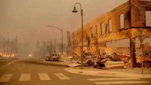 A venit Apocalipsa. Orașul care arată acum ca după o explozie nucleară