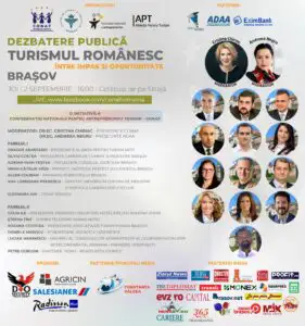 Brașov – „Turismul românesc: între impas și oportunitate”- dezbatere publică care pune accent pe soluțiile de revenire a turismului în era post-pandemie