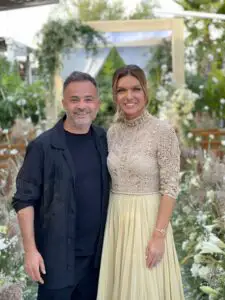 Nicu Bocancea a creat un decor impresionant pentru cununia civilă a Simonei Halep cu Toni Iuruc 
