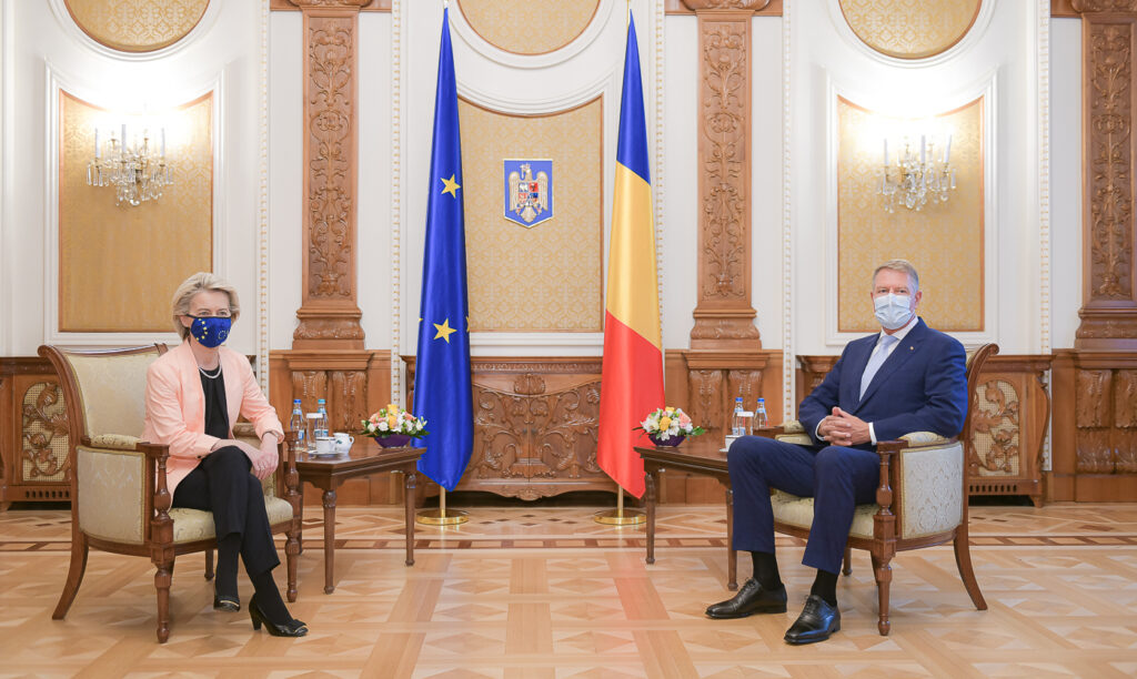 Întâlnire la nivel înalt în România! Iohannis, Cîțu şi Ursula von der Leyen au discutat despre miliardele României