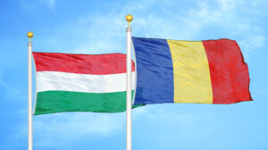 Ungaria, România, steag