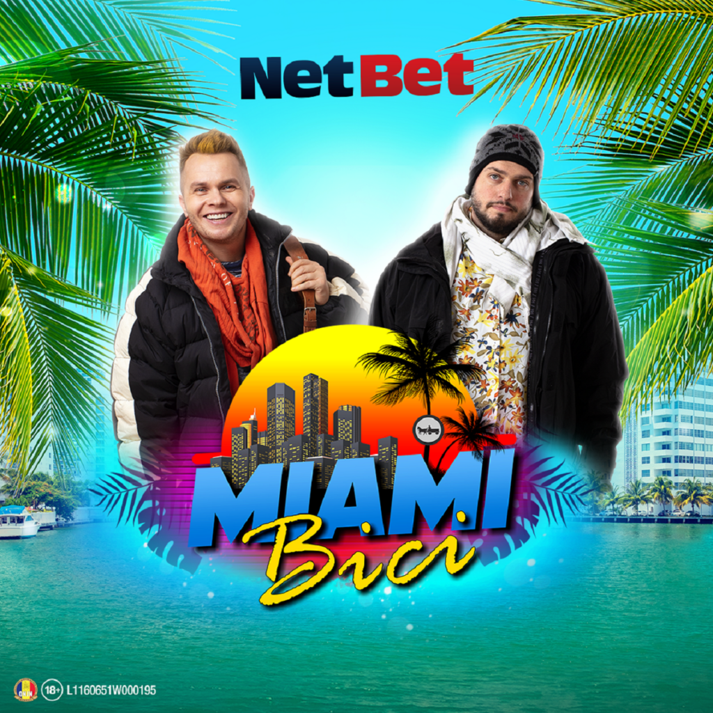 Slotul Miami Bici este disponibil în Cazinoul NetBet
