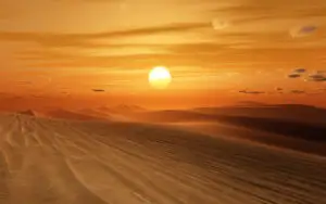 A apărut primul deşert produs de schimbările climatice (VIDEO)