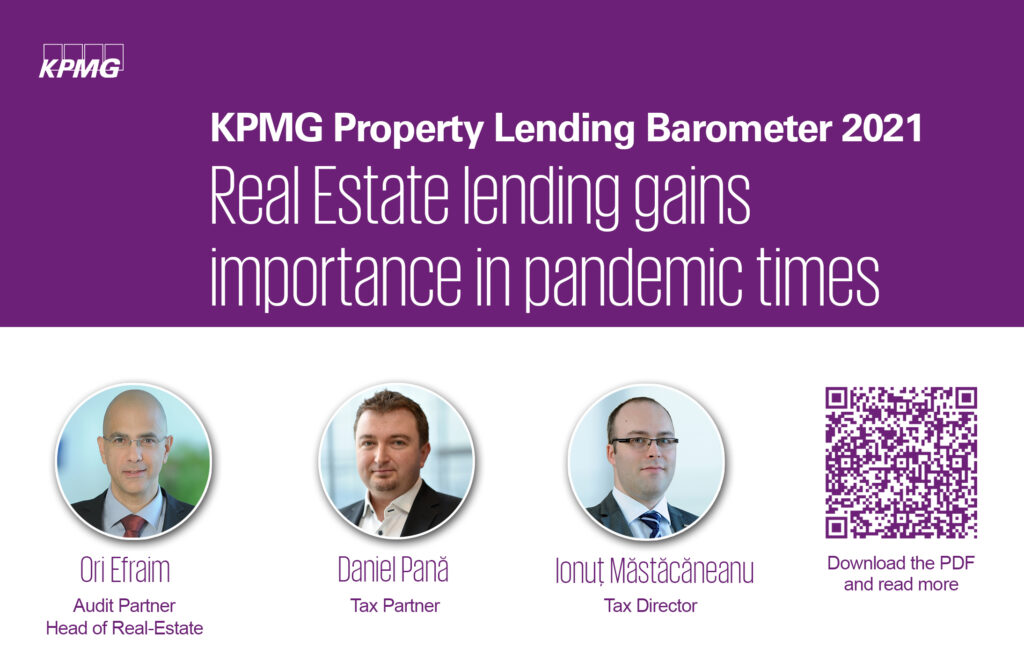 Barometrul KPMG: Împrumuturile imobiliare câștigă importanță în perioada pandemică