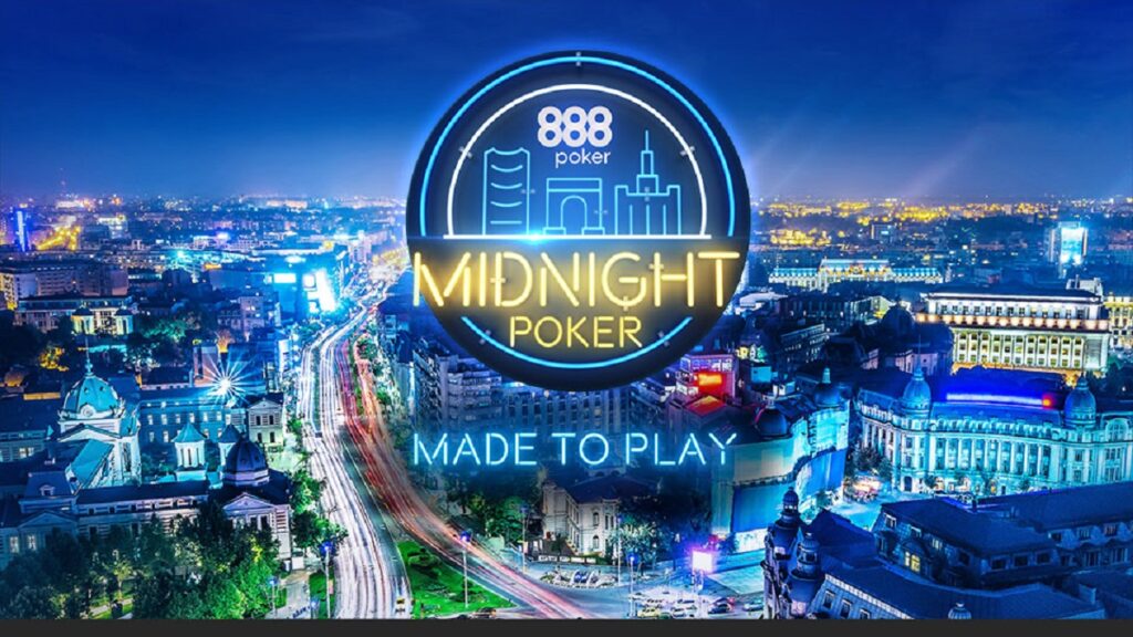 „Midnight Poker TV Show”, show-ul cu care 888poker își răsfață jucătorii, revine cu 12 noi ediții în perioada 28 ianuarie – 15 aprilie