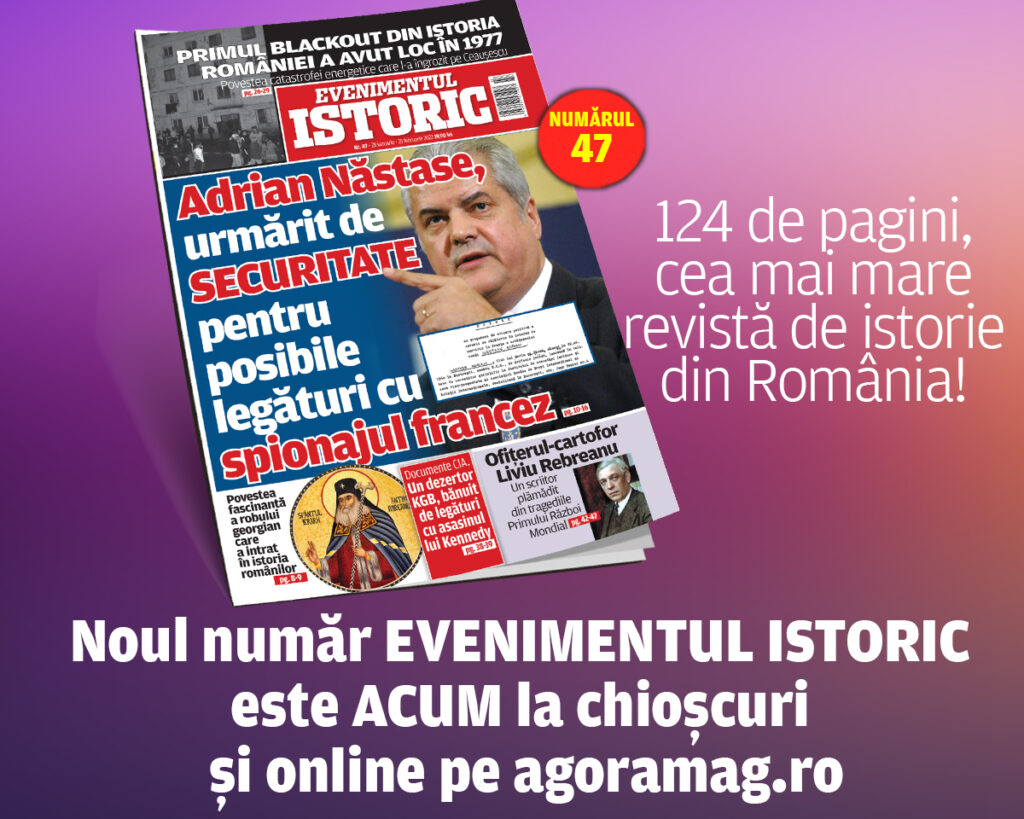 Adrian Năstase a fost urmărit de Securitate. Află motivele din noul număr al revistei Evenimentul Istoric