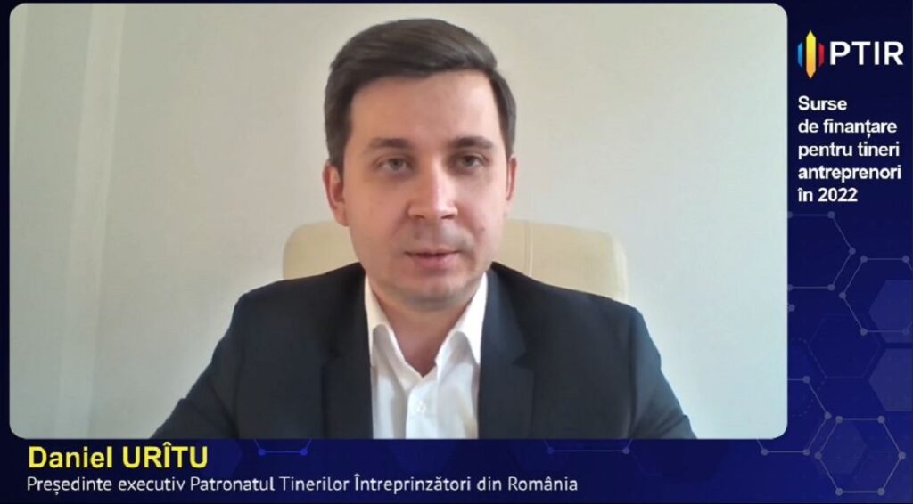 Daniel Urîtu, președintele PTIR: „Am senzația că se schimbă profilul antreprenorului clasic”. Programele de finanțare start-up/IMM pentru 2022
