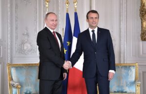 Vladimir Putin Emmanuel Macron