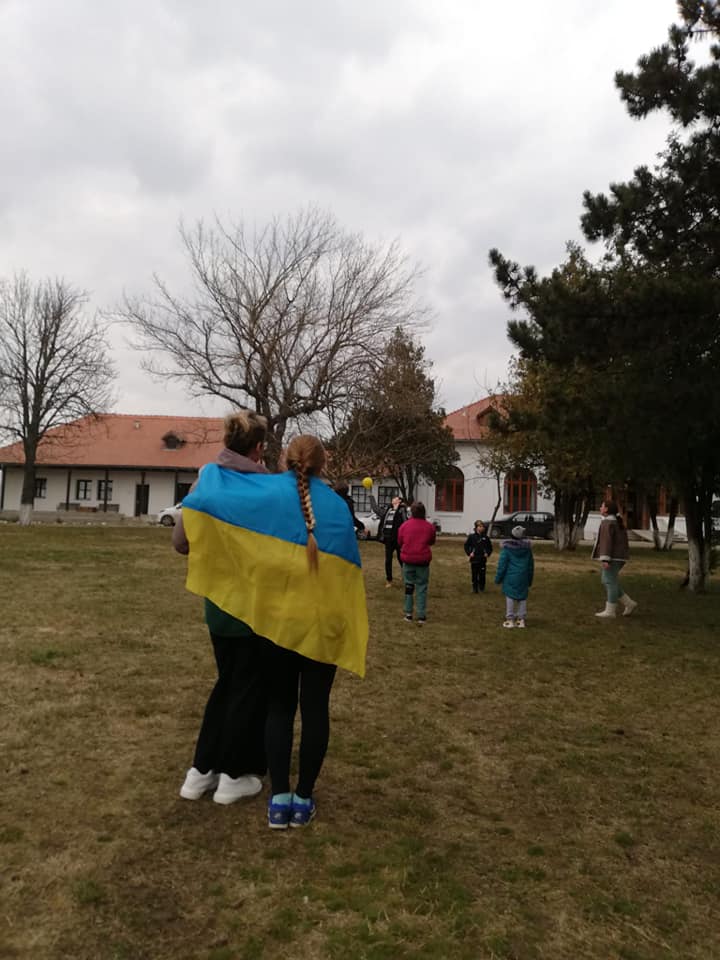 Tineri refugiați din Ucraina, la centrul Hospice